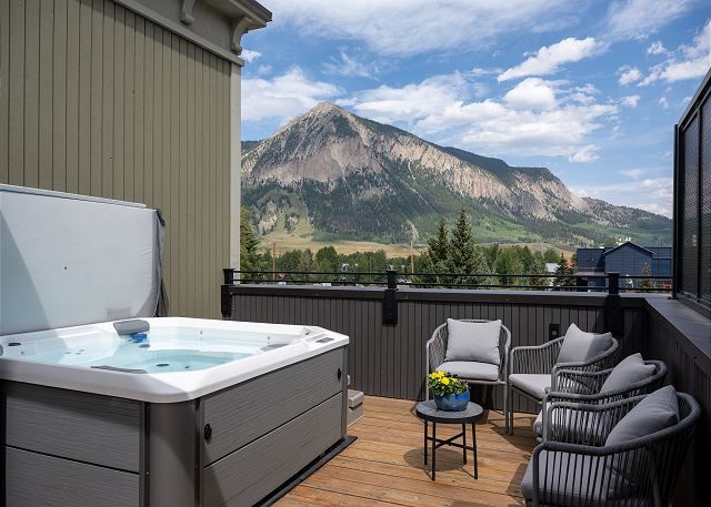 Marsh Marigold Hot Tub and Rooftop Patio